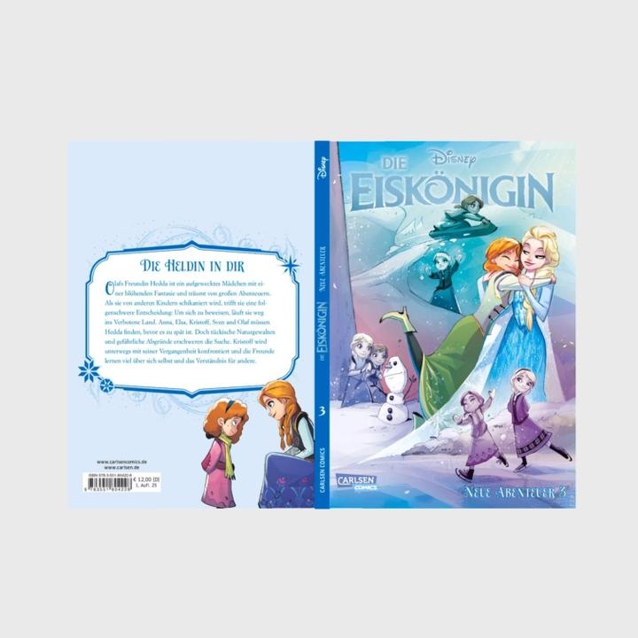Actual product image Disney The Ice Queen - New Adventures: The Heroine in You (Joe Caramagna, Walt Disney, German)