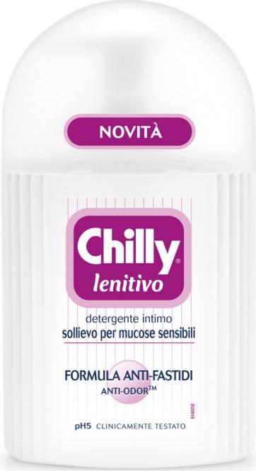 Chilly’s Lenitivo Intimate Cleanser Gel 200ml (200 ml, Intimate washing lotion)