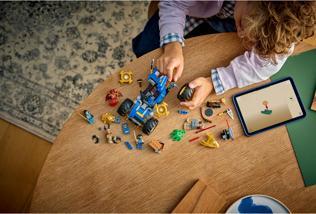 Image du produit LEGO Jays Transformationsflitzer (71856, LEGO Ninjago)