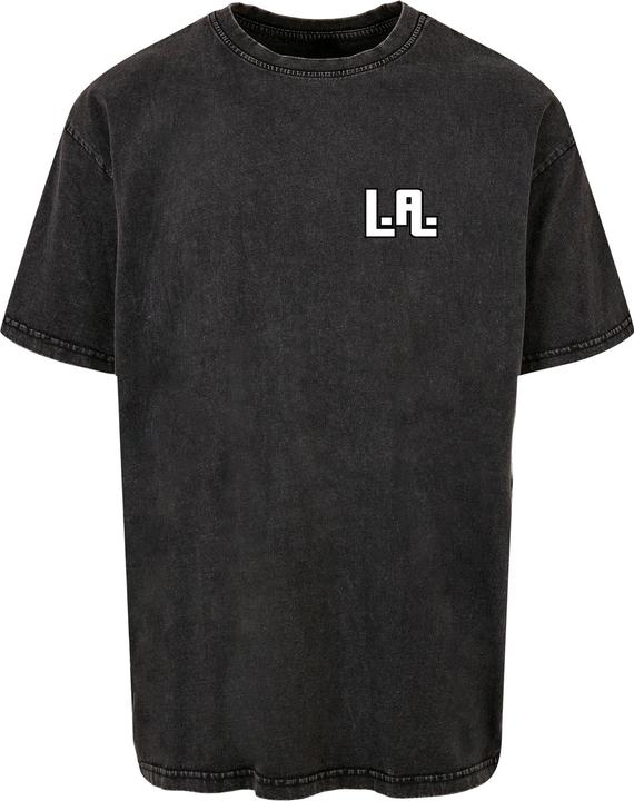 Merchcode Grand California Acid Washed Heavy Oversized Tee - 118163 (L)