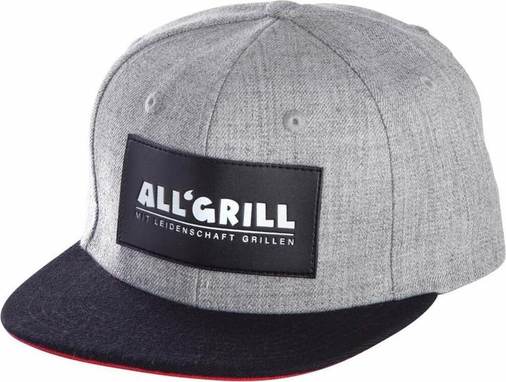 Produktbild All'Grill Kappe Snapback grau