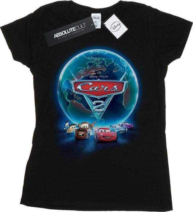 Produktbild Disney Cars Globe Movie Poster TShirt (L)