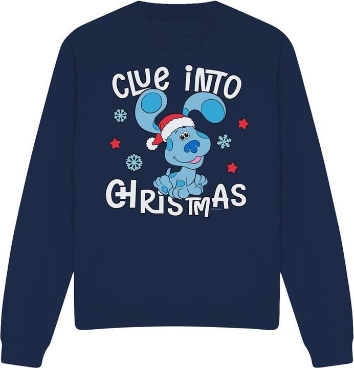 Actual product image Blue's Clues & You! Unisex Adult Christmas Sweatshirt (XL)
