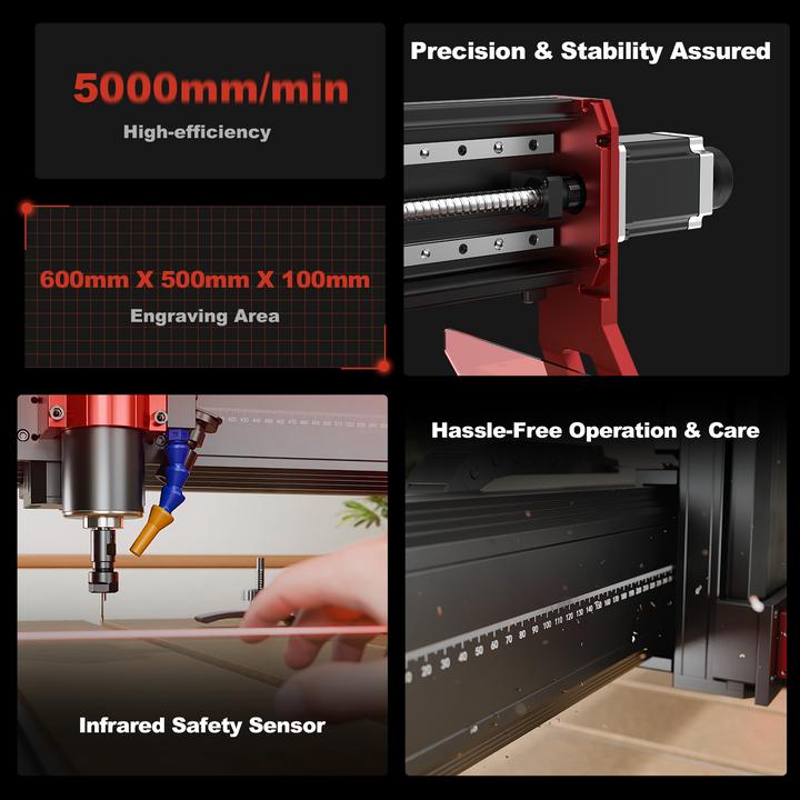 Image du produit Twotrees Fraiseuse CNC TTC6050