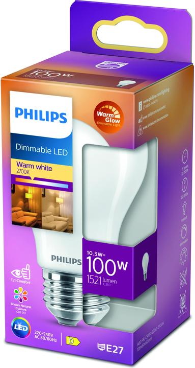 Actual product image Philips Lamp (E27, 10.50 W, 1521 lm, 1 x, D)