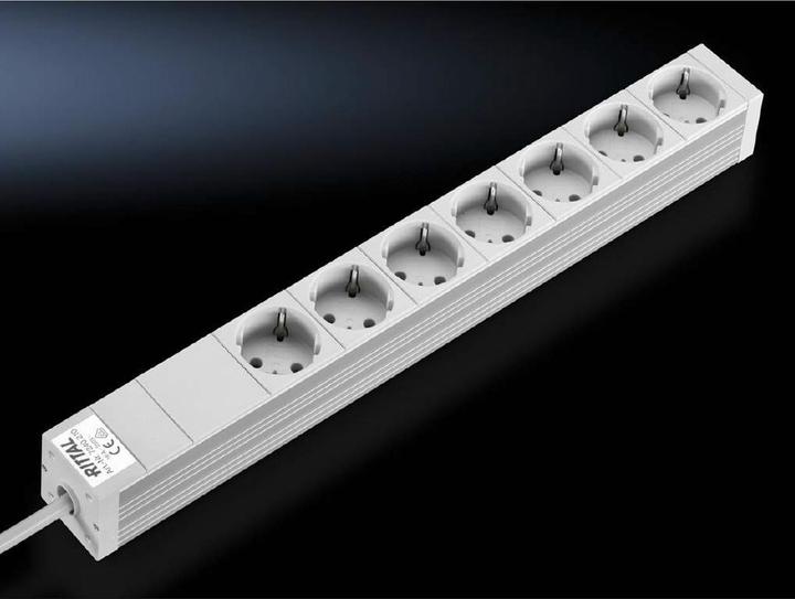 Actual product image Rittal DK7240.210 - AC (7 x, CEE 7/3, 2 m)