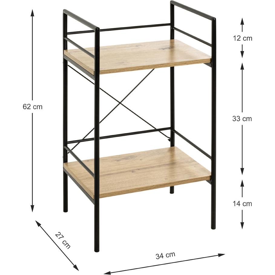 Thumbnail - HAKU Möbel, Couchtisch + Beistelltisch, Nataly (34 x 27 x 62 cm)