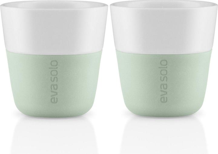 Actual product image Eva Solo Espresso cup 80 ml, 2 pieces, Green/White (80 ml, 2 x)