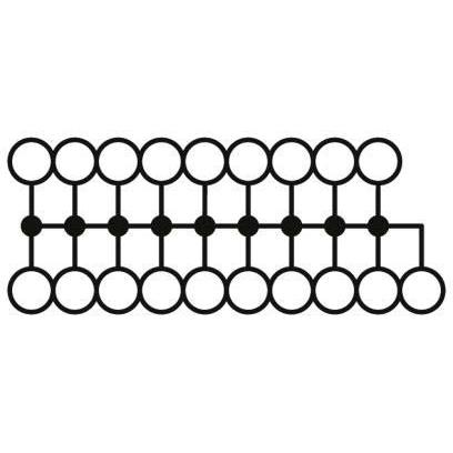Phoenix Contact, Verteilerschrank Zubehör, Verteilerblock PTFIX 6/18X2#3273116