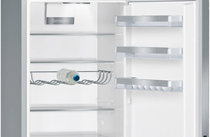 Image du produit Siemens iQ500, Réfrigérateur-congélateur indépendant avec partie congélation en bas, 201 x 60 cm, aspect (343 l)