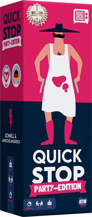 Actual product image Quickstop Party-Edition (German, 2 - 7 Players)
