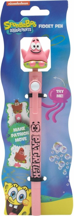 Actual product image Thumbs Up ThumbsUP! fidget pen - SpongeBob