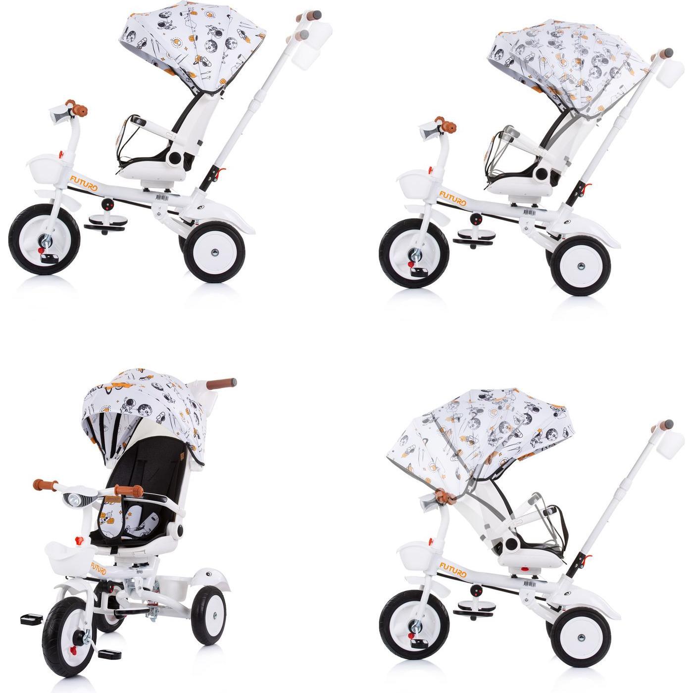 Thumbnail - Chipolino Tricycle Futuro 2 in 1 faltbar