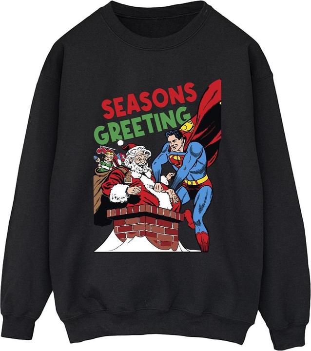 Produktbild Superman Santa Comic Sweatshirt (5XL)