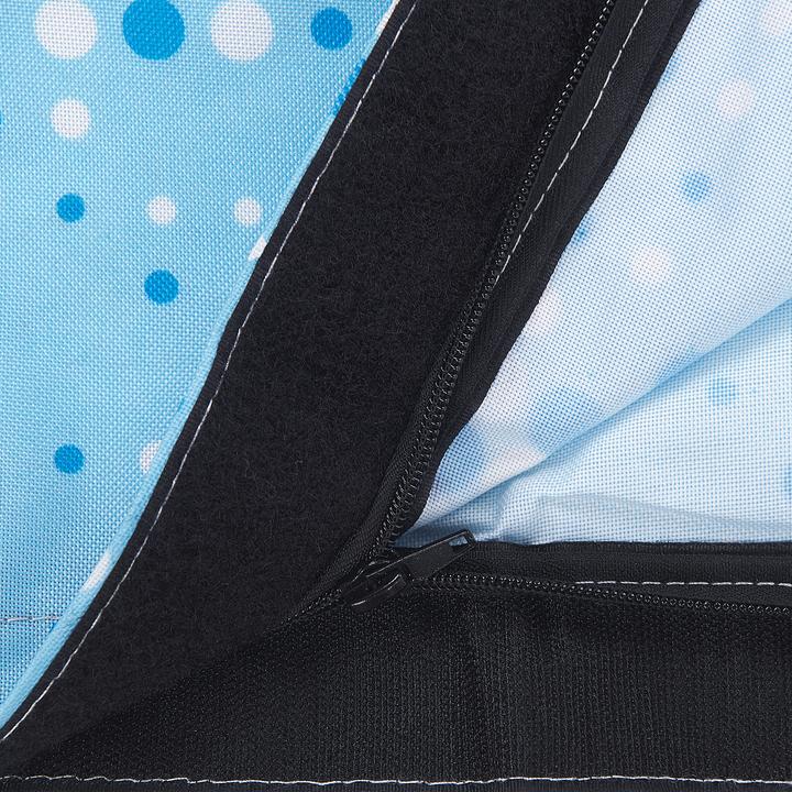 Produktbild Beliani Sitzsack mit Innensack für In- und Outdoor 140 x 180 cm Pünktchen-Design FUZZY