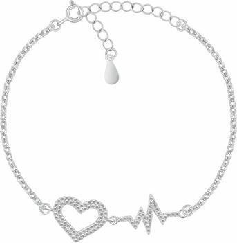 Immagine prodotto Brilio Argento - Bracciale tennis placcato oro con zirconi chiari BRC164Y