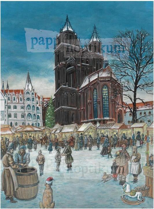 Produktbild Pappnoptikum 1027 - Weihnachtsmorgen (Klappkarte) (1 Stk.)