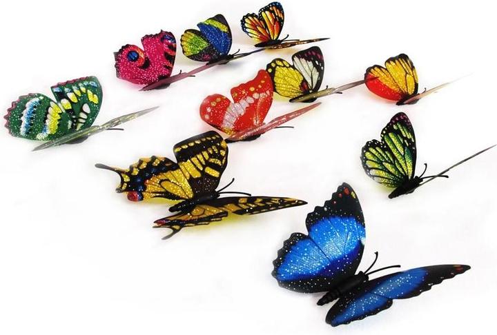 Immagine prodotto Walplus Farfalle (9 x 7 cm)