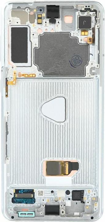 Actual product image Samsung Display unit + frame (without camera) for Galaxy S21+ 5G Silver GH82-27267C (Display, Samsung Galaxy S21+ 5G)