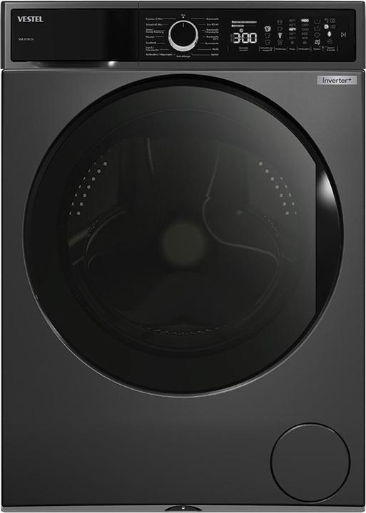 Vestel Waschmaschine WMI89341DX 8kg/1400Umin bk A (Speditionsversand) (8 kg, Links)