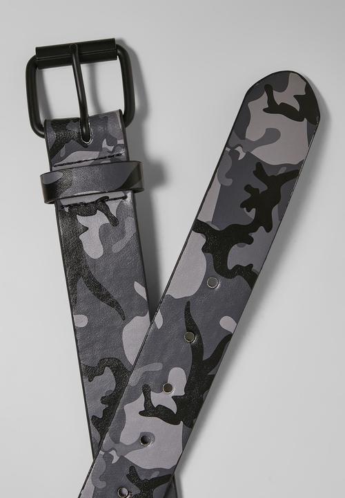 Produktbild Urban Classics Synthetic Leather Camo Belt (M, S)