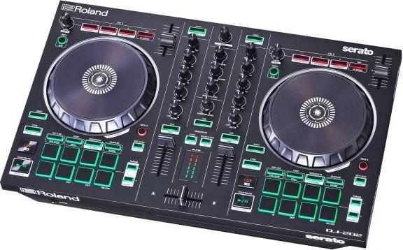 Actual product image Roland DJ-Controller DJ-202 mit Laptopständer BK