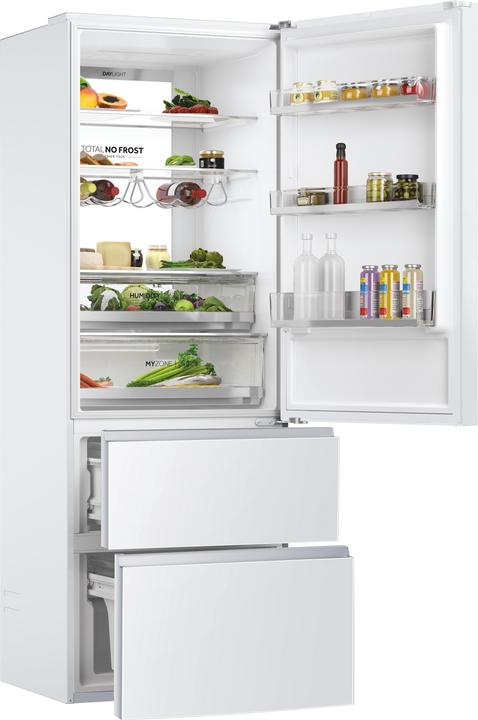 Immagine prodotto Haier 3D 70 Serie 7 HTW7720DNGW Freestanding 483 l D Platinum Acciaio inox (Struttura autonoma, 483 l)