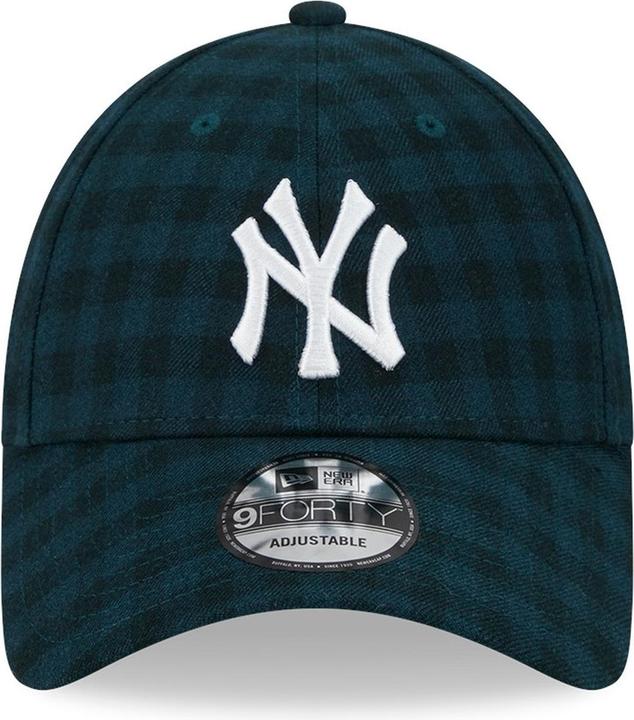 Immagine prodotto New Era 9Forty - Cappellino strapback in flanella New York Yankees (Taglia unica)
