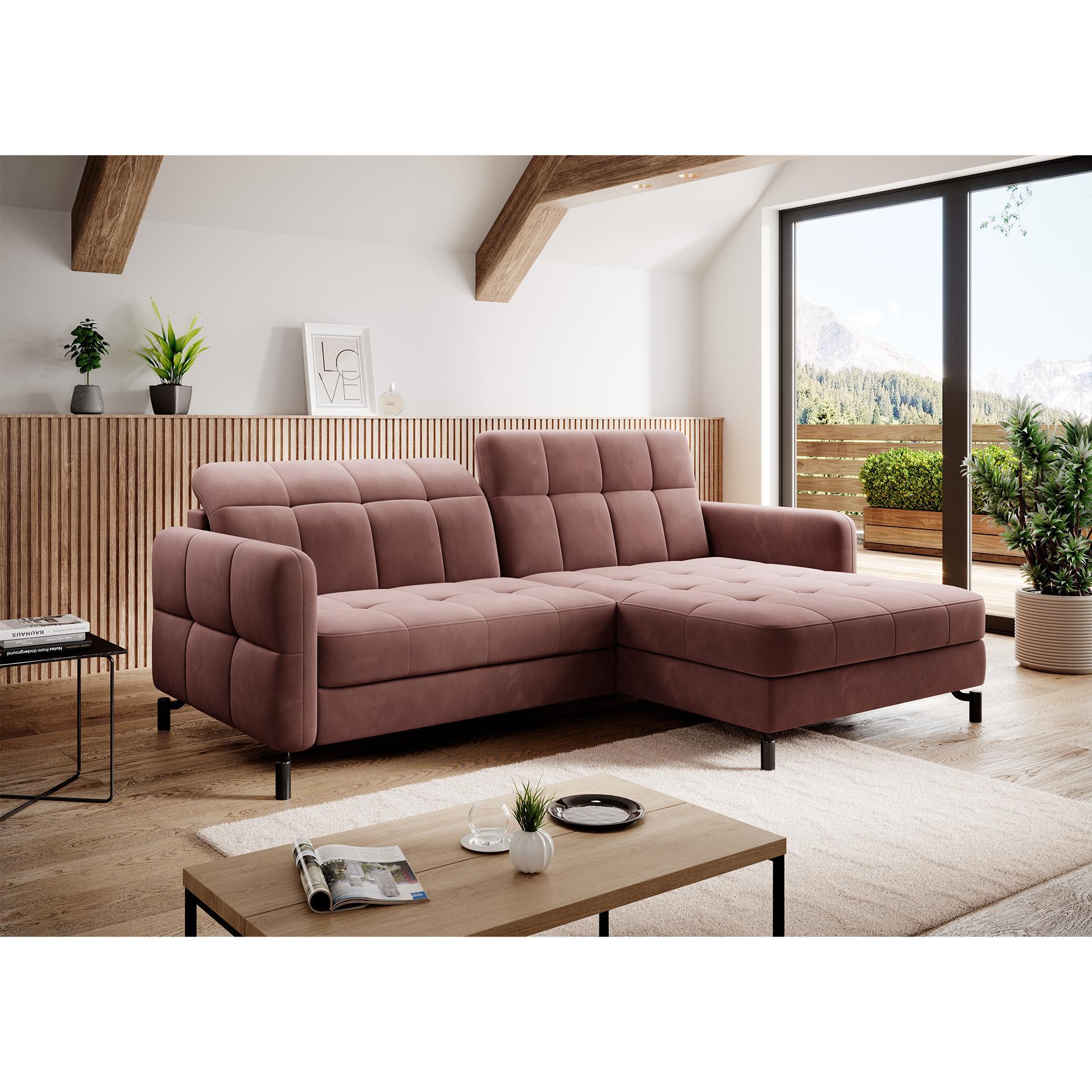 ELTAP, Sofa, Lorelle (Ecksofa, 3-Sitzer, Bettsofa)