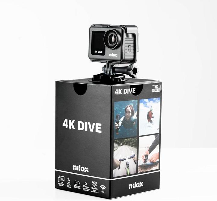 Produktbild Nilox 4K DIVE Action-Sportkamera 4 MP 4K Ultra HD CMOS Wi-Fi 108 g (60p, WLAN)