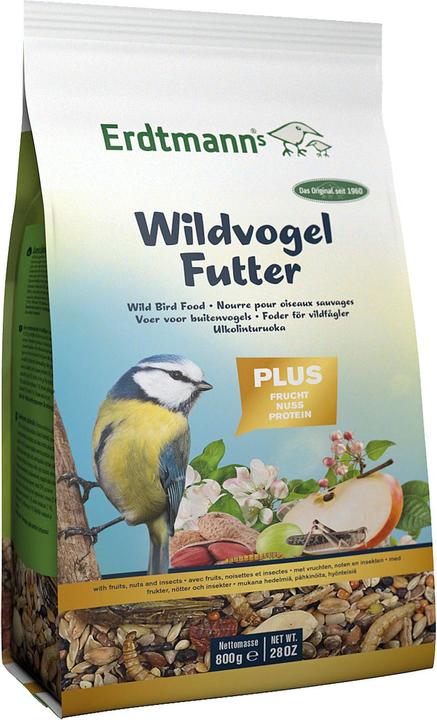 Erdtmann oiseaux sauvages PLUS 800g (1 x, 0.80 kg)