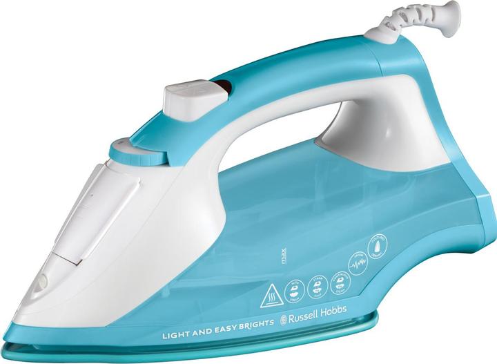 Actual product image Russell Hobbs 26482-56 Light & Easy Brights Aqua Steam Iron (2400 W, 115 g/min)