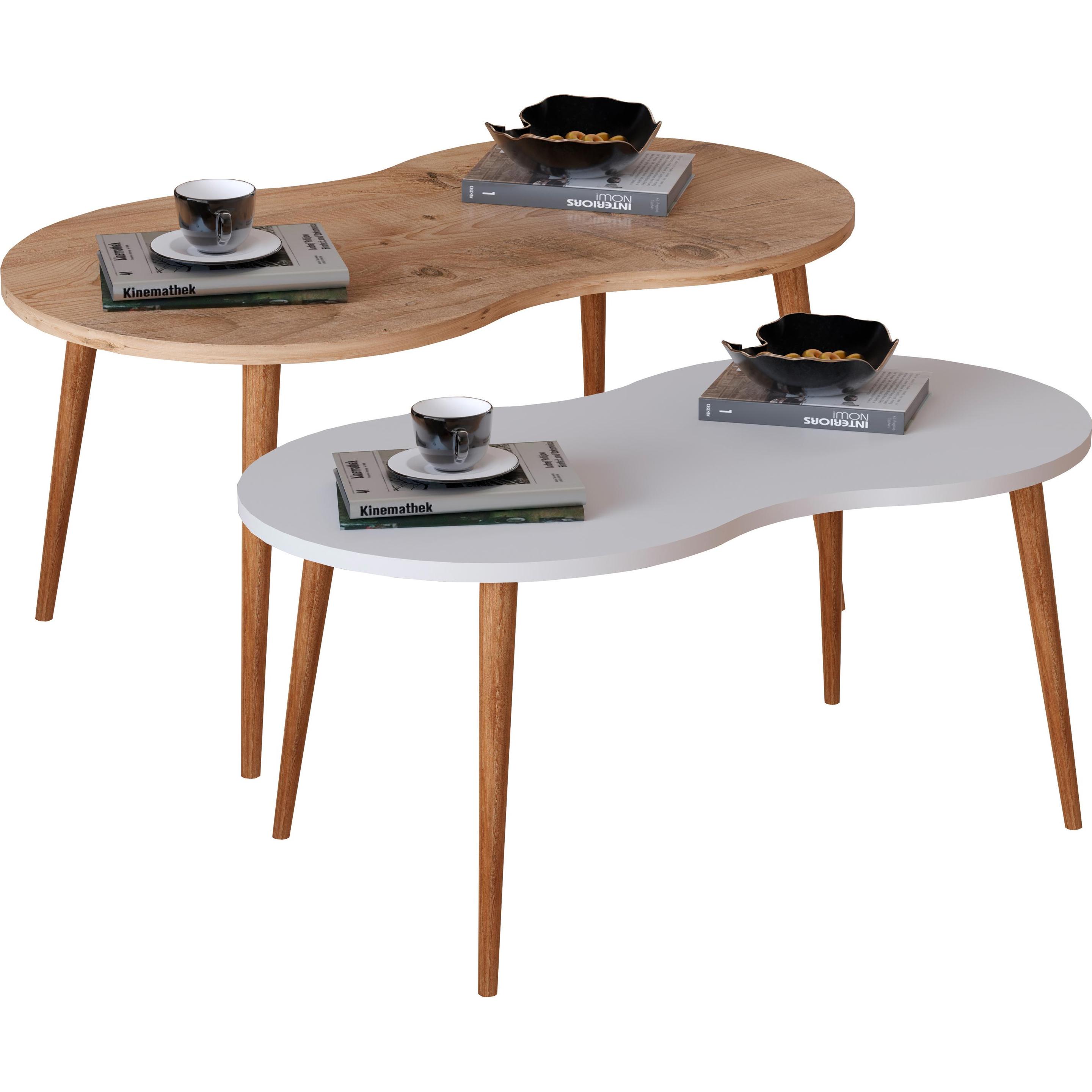 VCM, Couchtisch + Beistelltisch, Barilo (90 x 41 x 42 cm)