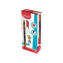 Maped, Schreibstifte, Graph Peps Deko Fineliner rot (12 Stk) (12 x)
