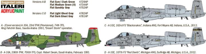 Produktbild 1:72 A-10 Gulf War