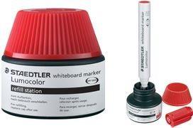 Image du produit Staedtler ® Recharge d'encre pour marqueur Lumocolor® refill station Bouteille noire 20ml (Dispositif de recharge, Noir)