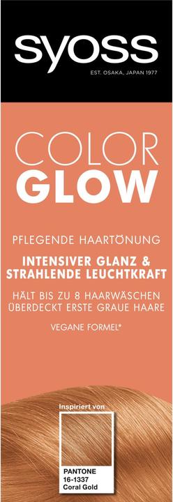 Actual product image Syoss Color Glow (16-1337 Coral Gold)