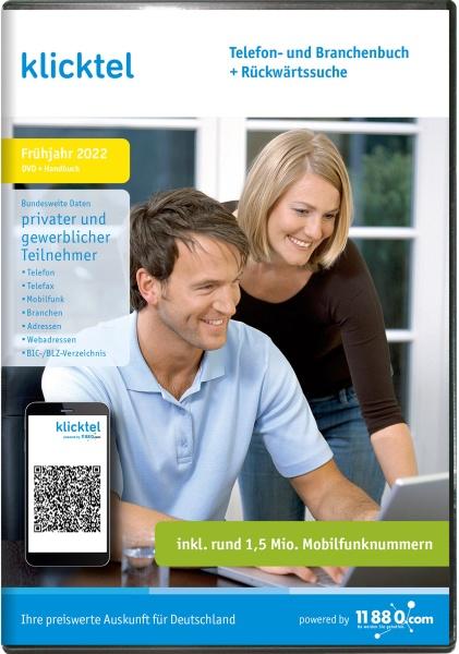 Produktbild 11880 Internet Services klicktel Telefon- und Branchenbuch + Rückwärtssuche Frühjahr 2022