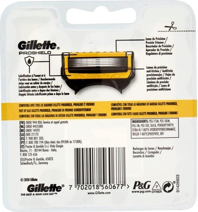 Produktbild Gillette Rasierklingen Proshield 4