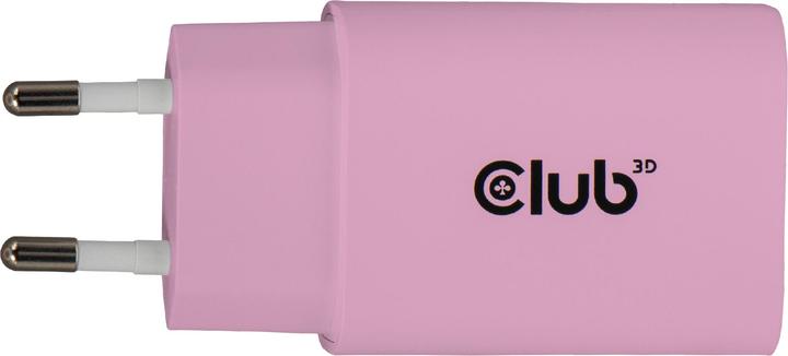 Image du produit Club 3D Club3D Lifestyle Ladegerät USB-C 30Watt, 2Stk pink retail (30 W)