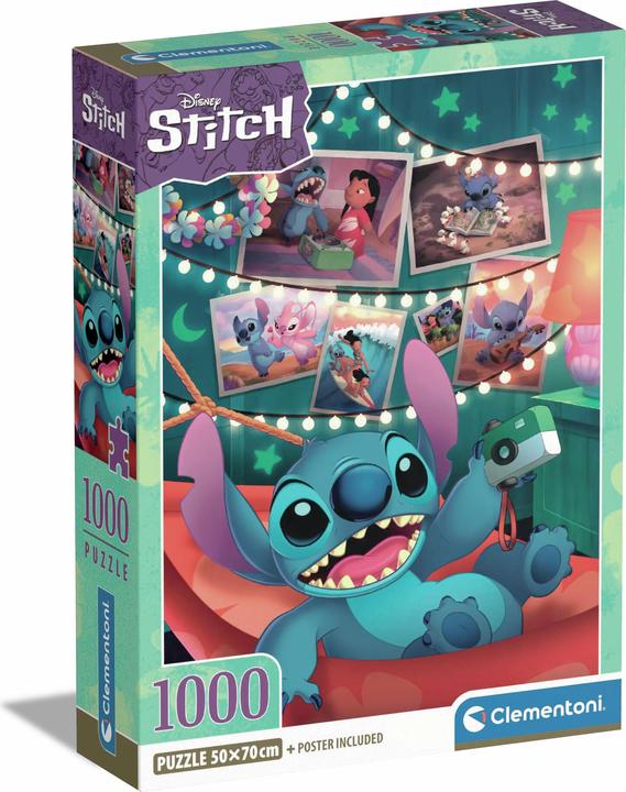 Produktbild Clementoni Stichpuzzle mit Poster (1000 Teile)