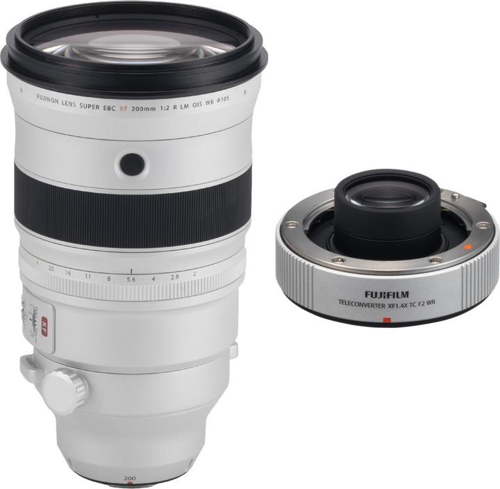Image du produit Fujifilm Fujinon XF200mmF2 R LM OIS WR Lens XF1.4X TC F2 Teleconverter Kit (Fujifilm X, APS-C / DX)