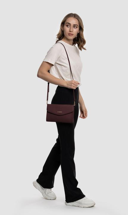 Produktbild Lazarotti Bologna Leather Clutch Tasche Leder 23 cm