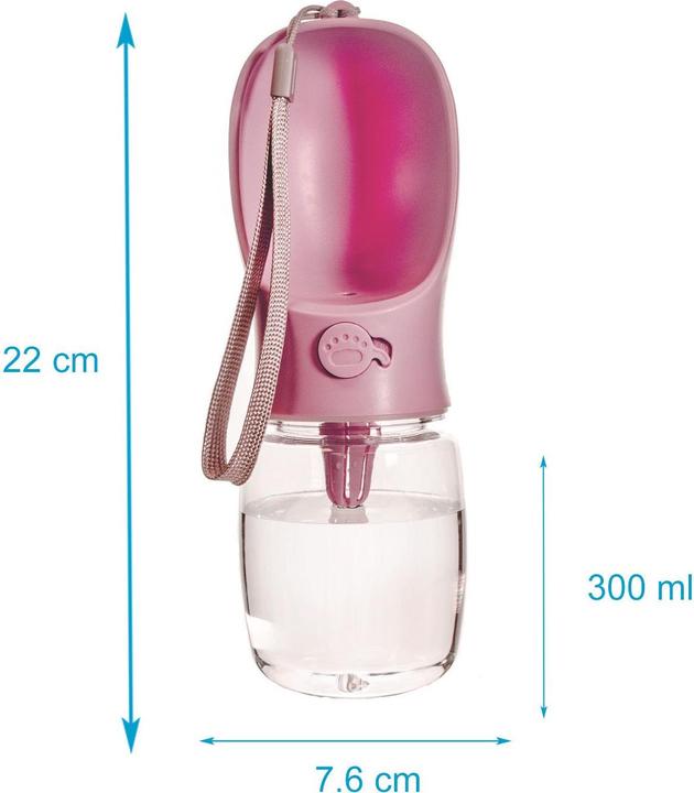 Produktbild Intirilife Tragbare Hunde Trinkflasche (0.35 l)