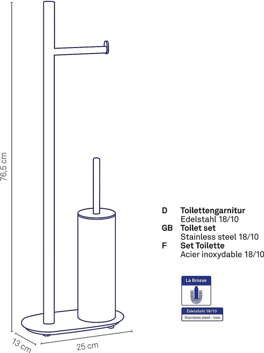 Actual product image Kela WC-set Lucido