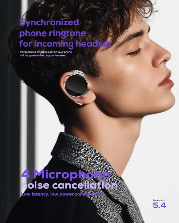 Produktbild Micool On Ear Kopfhörer Bluetooth mit Geräuschunterdrückung (ANC, 18 h, Kabelgebunden, Kabellos)