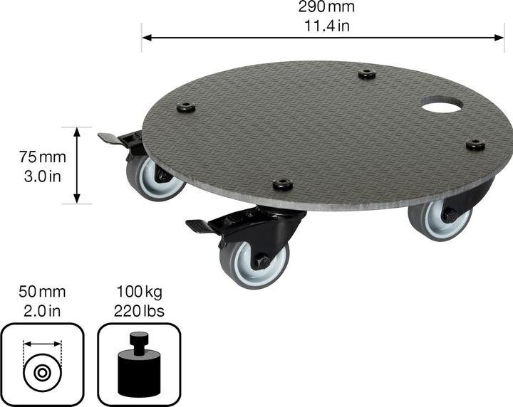 Image du produit Wagner System Dessous de pots HPL ø 290 mm GH0629