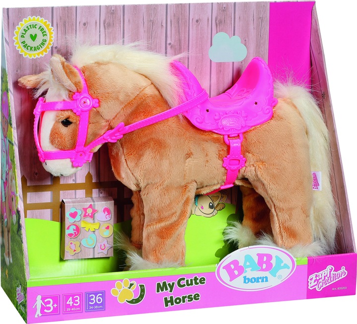 Actual product image Zapf Creation Zapf 835203 BABY born My Cute Horse