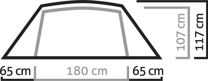 Actual product image Salewa Denali III (Dome tent, 3.37 kg, 3 persons)