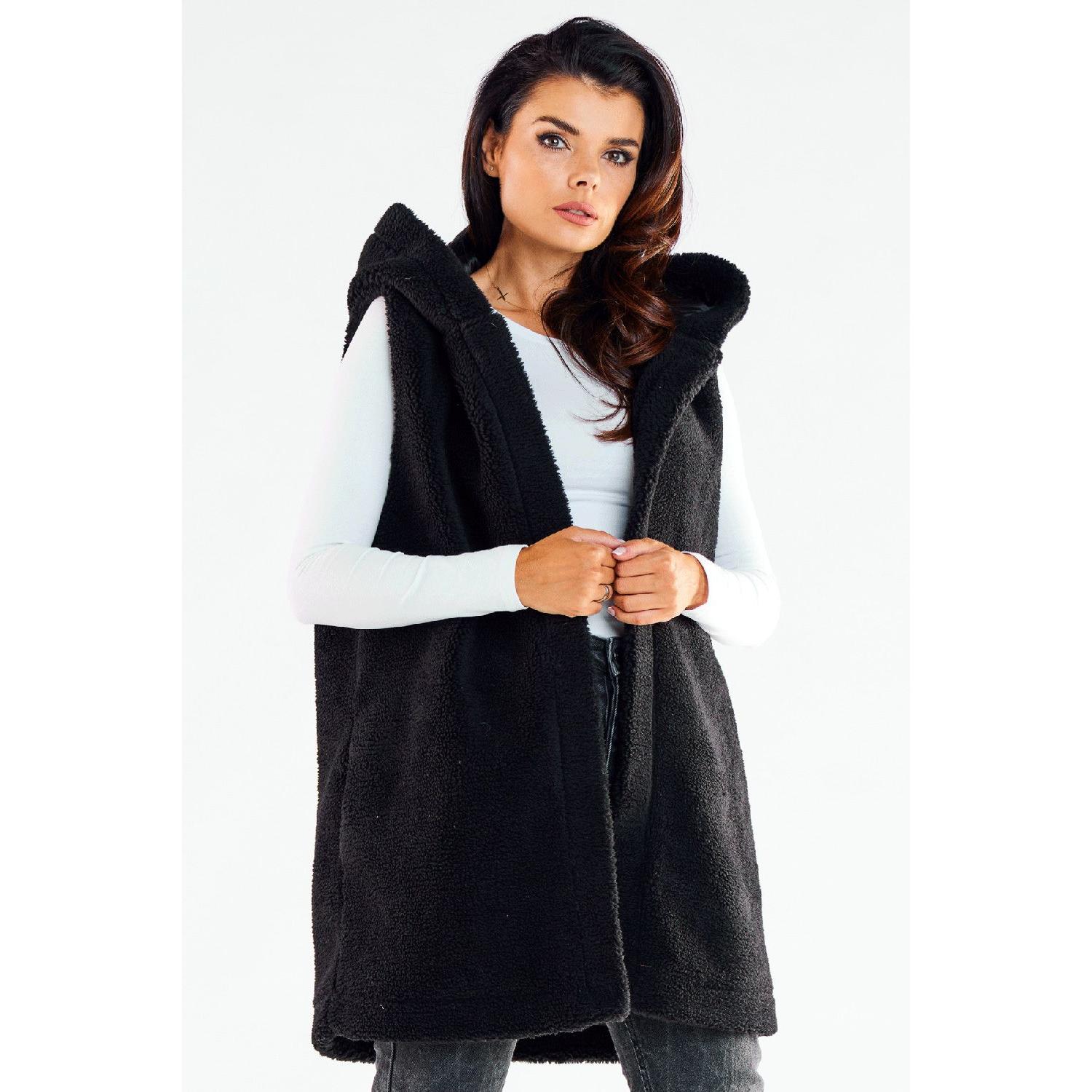 Awama, Damen, Weste, Weste model, Schwarz, (L, XL)